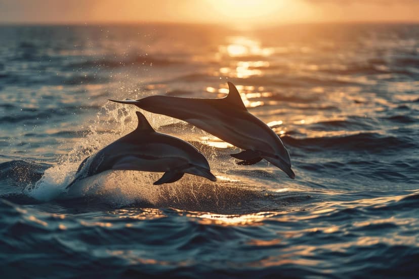 Sunrise over Lovina bay